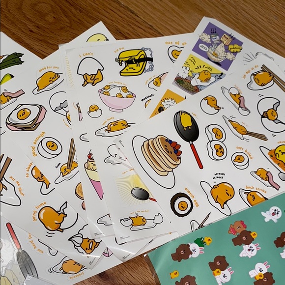 Cute Characters Sticker Set - Picture 2 of 4